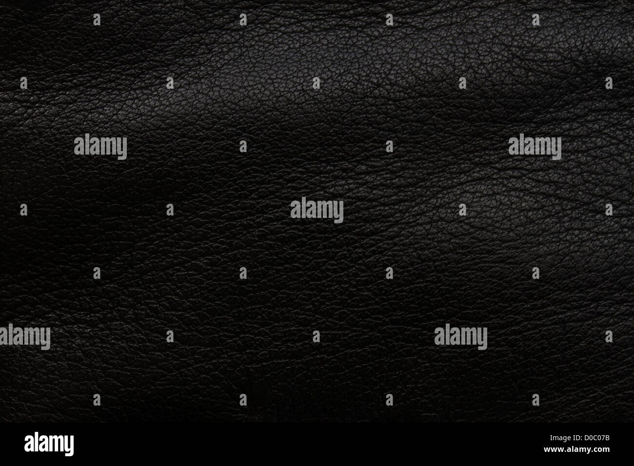 Schwarzes Leder Textur Hintergrund closeup Stockfoto