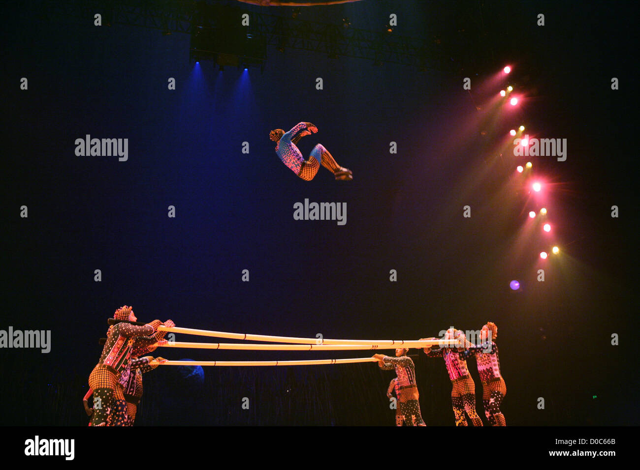 Europapremiere von Cirque Du Soleil-Show TOTUM Amsterdam, Holland - 07.10.10 Stockfoto