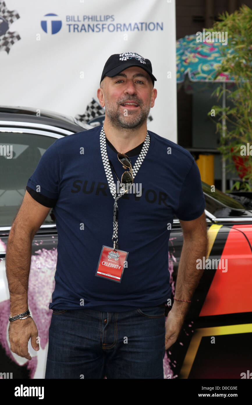 Carlo Rota bei der Rallye für Kinder mit Krebs-Schnitzeljagd im Roosevelt Hotel Los Angeles, USA Stockfoto