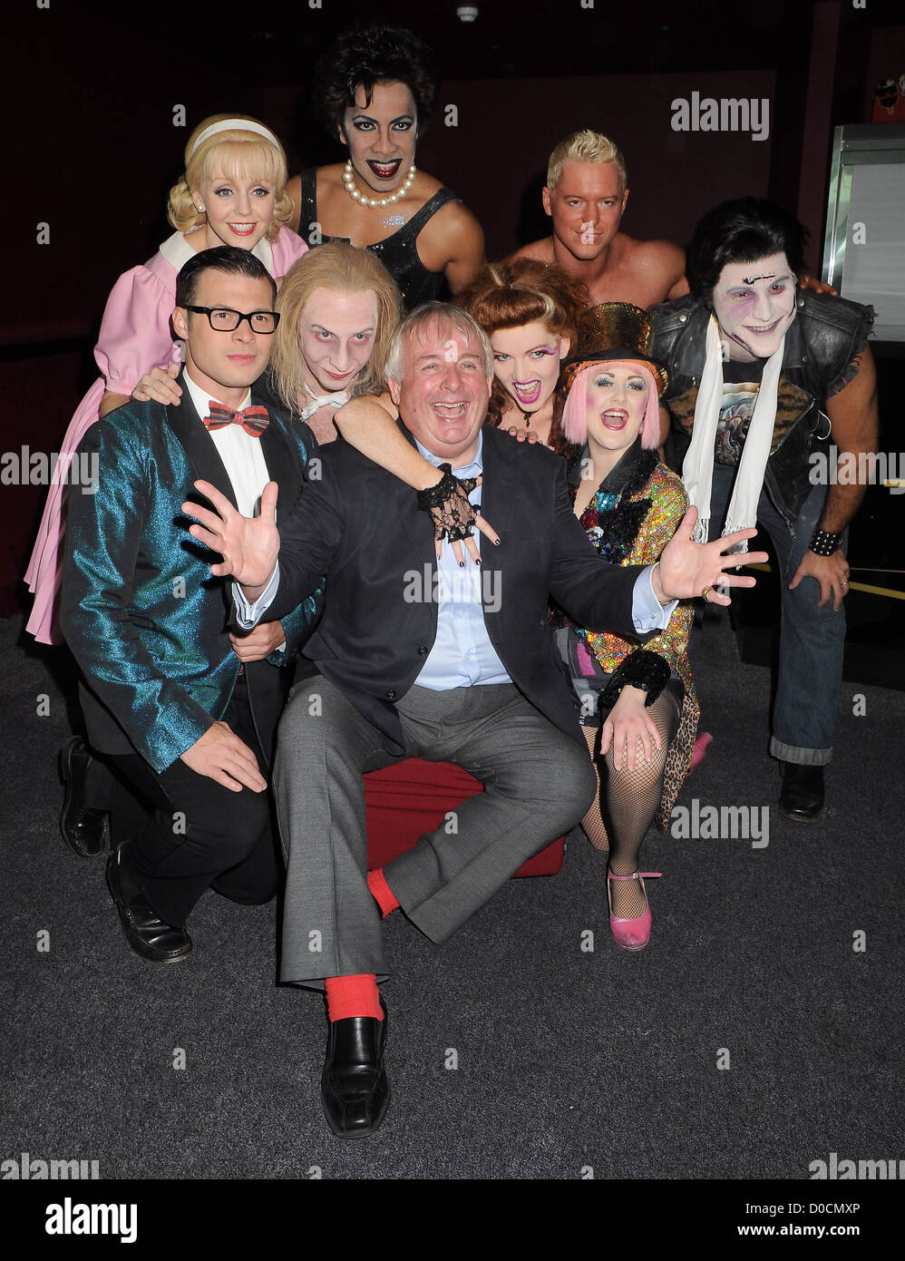 Christopher Biggins, David Bedella, Richard Meek, Hayley Flaherty, Julian Essex-Spurrier, Stuart Ellis, Kara Lane, Ceris Hine Stockfoto