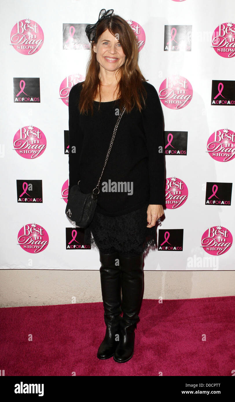 Linda Hamilton 8. jährlichen "Best In Drag" AIDS Spendenaktion statt in The Orpheum Theatre Los Angeles, Kalifornien - 24.10.10 Stockfoto