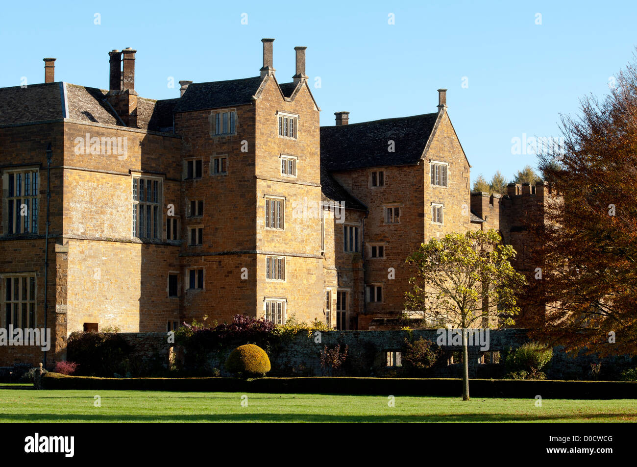 Broughton Burg, Oxfordshire, Vereinigtes Königreich Stockfoto