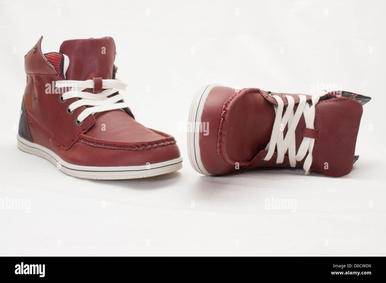 Rote Schuhe Stockfoto