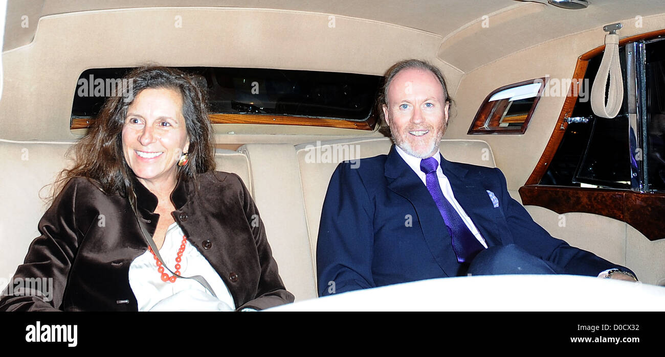 Prinz von Arenberg bei einem Kunstevent am Berkeley Square. London