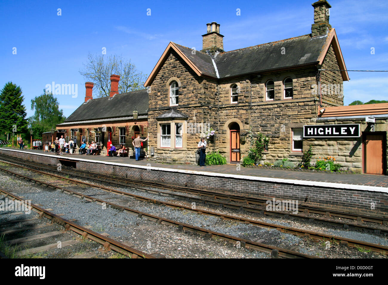 Severn Valley Railway Station Highley Shropshire Eng.land UK Stockfoto