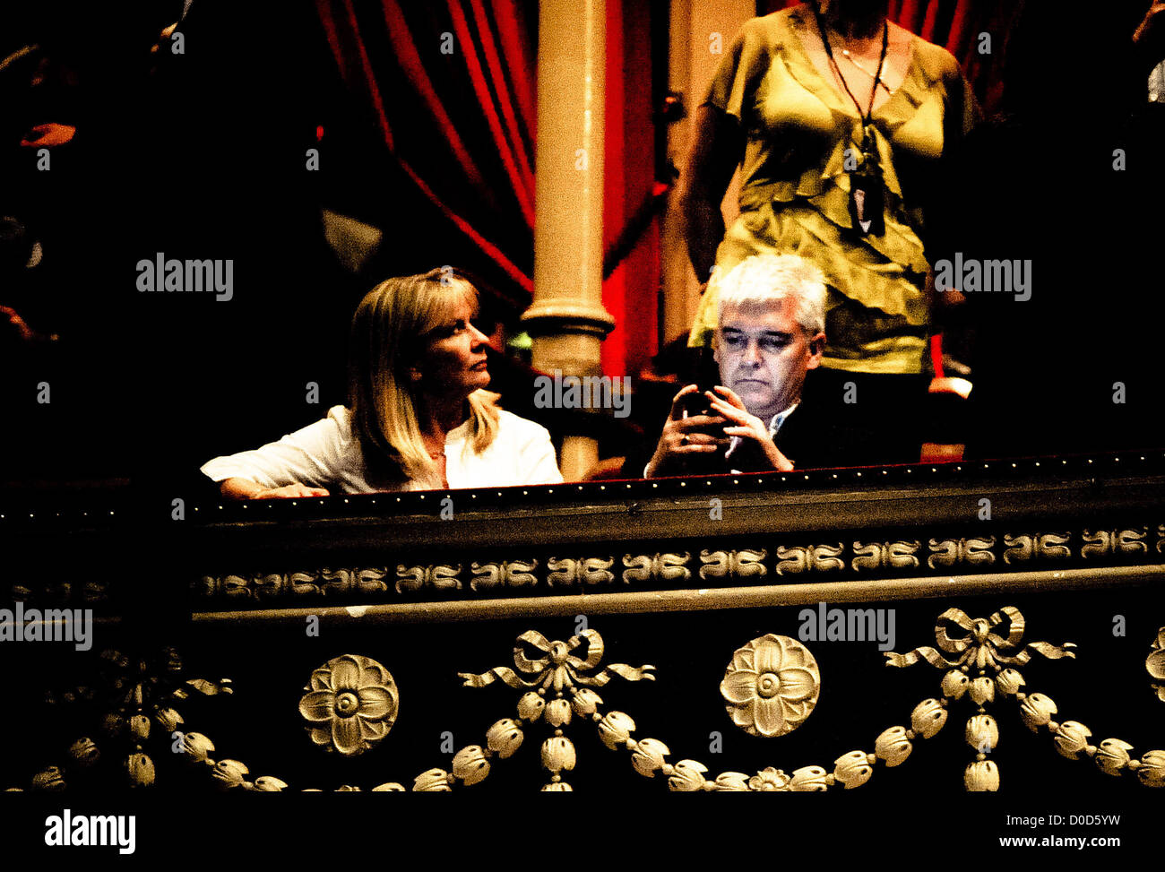 Phillip Schofield und seine Frau Stephanie Schofield in die Matt Goss