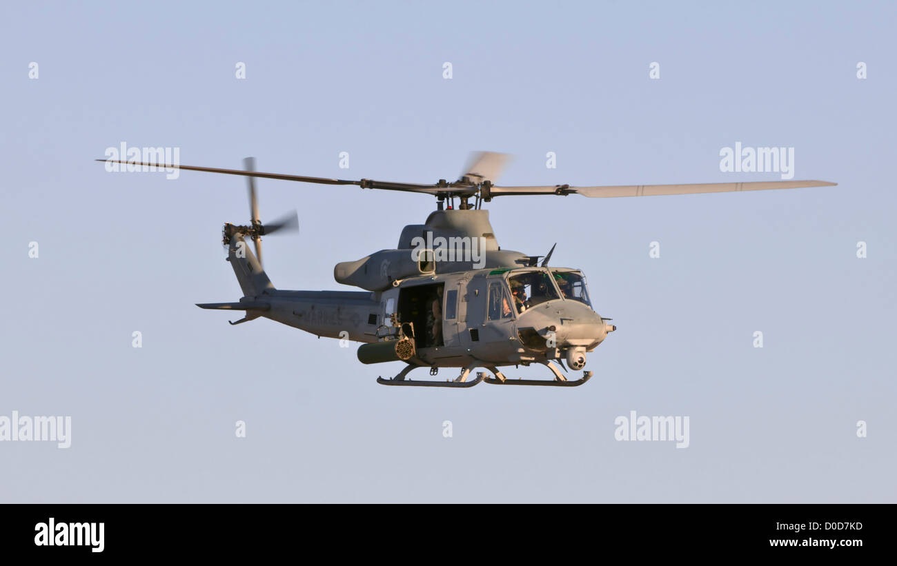 US Marine Corps UH-1Y Hubschrauber Stockfoto