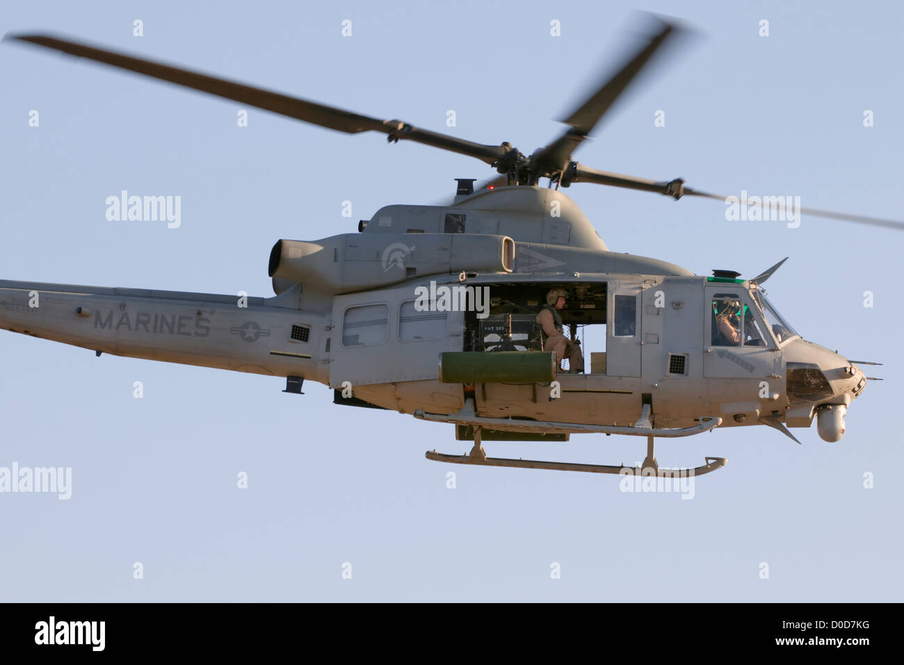 US Marine Corps UH-1Y Hubschrauber Stockfoto