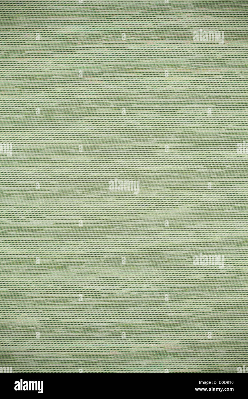 Grüner Hintergrund oder Zeile Muster Baumwolle Stoff Stockfoto