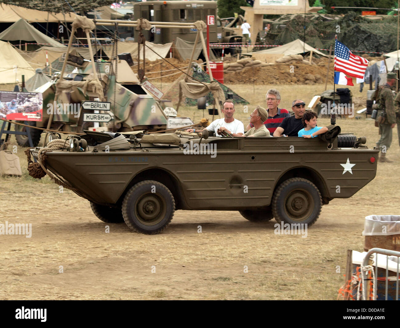 Ford GPA amphibische Jeep Stockfoto