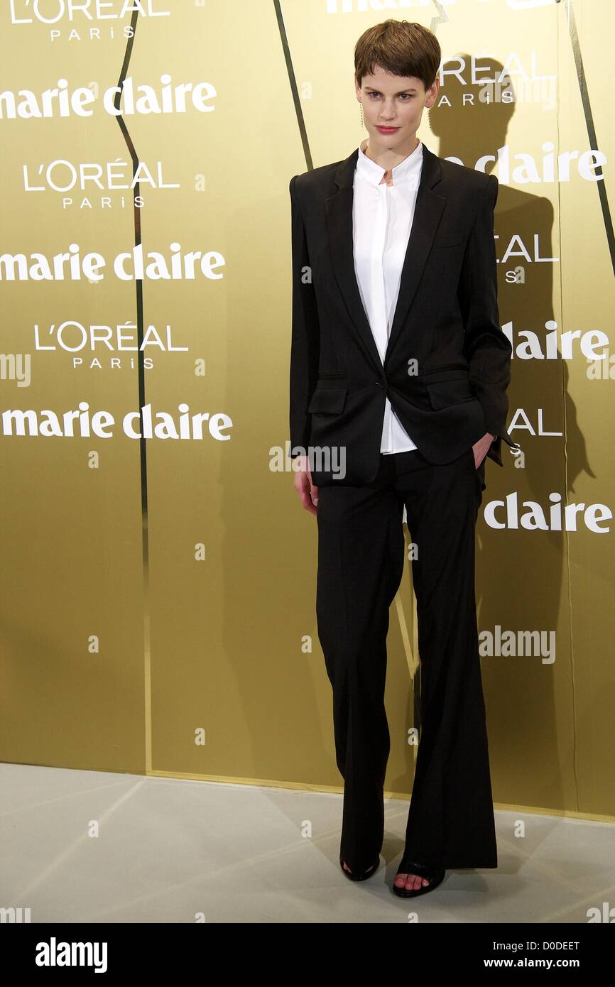 22. November 2012 - Madrid, Spanien - Saskia de Brauw besucht Marie Claire Prix De La Moda Awards 2012 im französischen Botschaft am 22. November 2012 in Madrid, Spanien. (Bild Kredit: Jack Abuin/ZUMAPRESS.com ©) Stockfoto