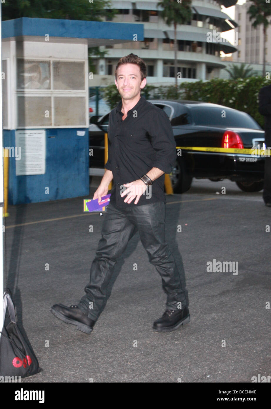 David Faustino 2010 BMI Urban Music Awards statt am Pantages Theater - vor der Ankunftshalle Los Angeles, Kalifornien - 10.09.10 Stockfoto