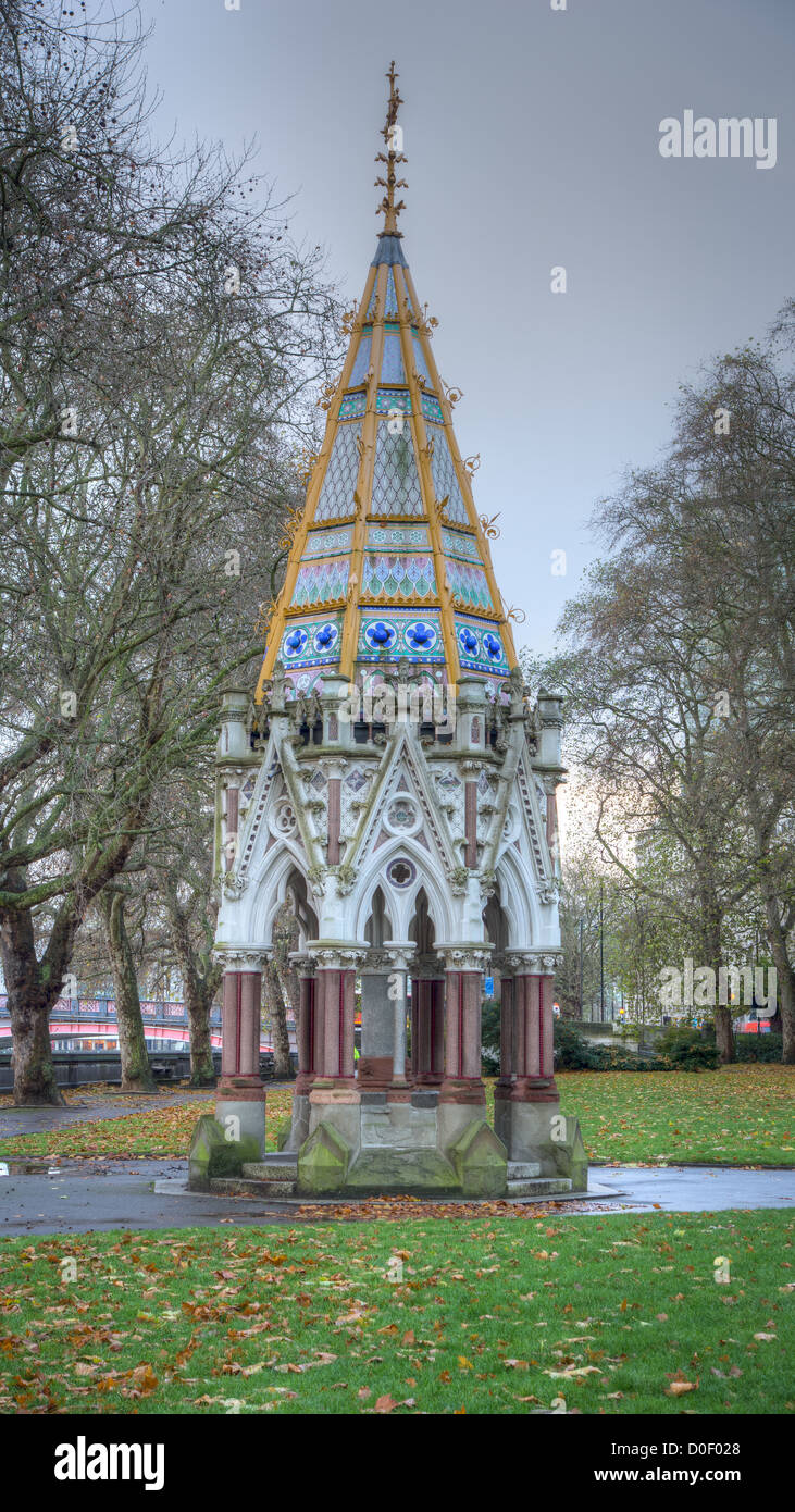 Buxton Memorial Fountain markiert das Ende der Sklaverei Stockfoto