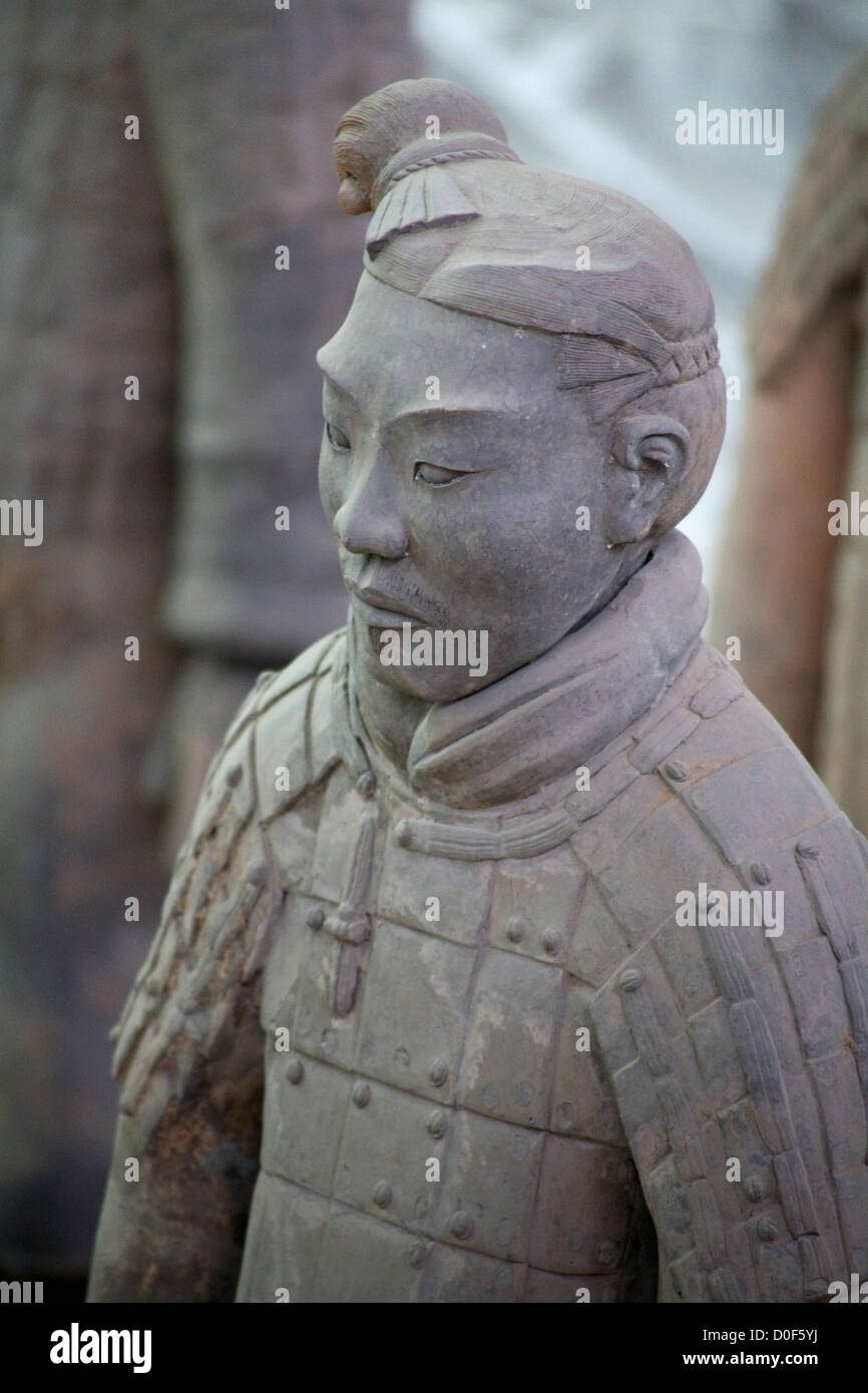 Asien, China, Xi ' an, Terrakottakrieger, Terrakotta-Armee Stockfoto