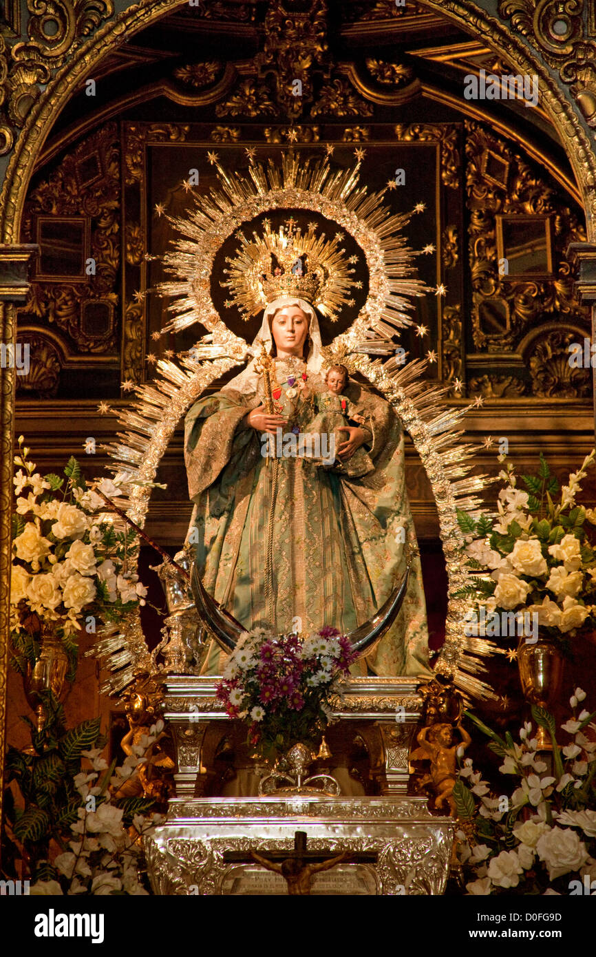Kirche unserer lieben Frau des Friedens Ronda Malaga Andalusien Spanien Iglesia Nuestra Señora De La Paz Ronda Malaga Andalusien España Stockfoto