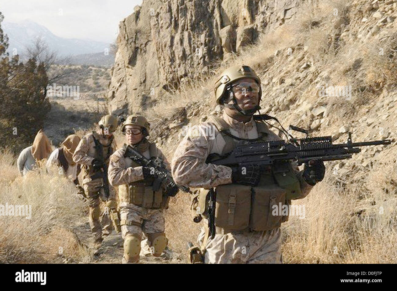 CODE NAME: GERONIMO 2012 Voltage Pictures/Weinstein Company Film über die Tötung von Osama bin Laden mit Xzibit Stockfoto
