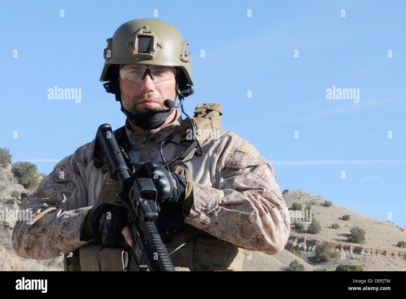 CODE NAME: GERONIMO 2012 Voltage Pictures/Weinstein Company Film über die Tötung von Osama bin Laden mit Anson Mount Stockfoto