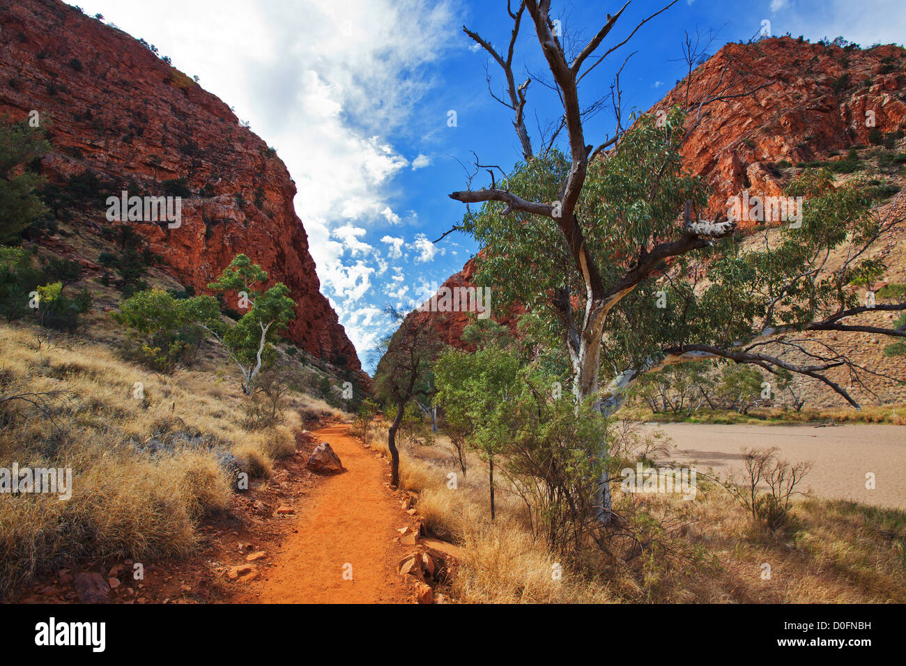 Simpson Lücke Central Australien West MacDonnell Ranges Stockfoto