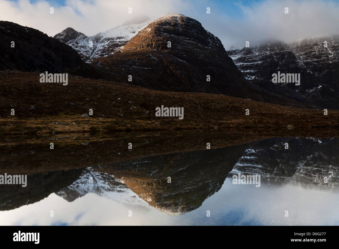 Beinn Damh, Torridon, Northwest Highlands, Schottland Stockfoto