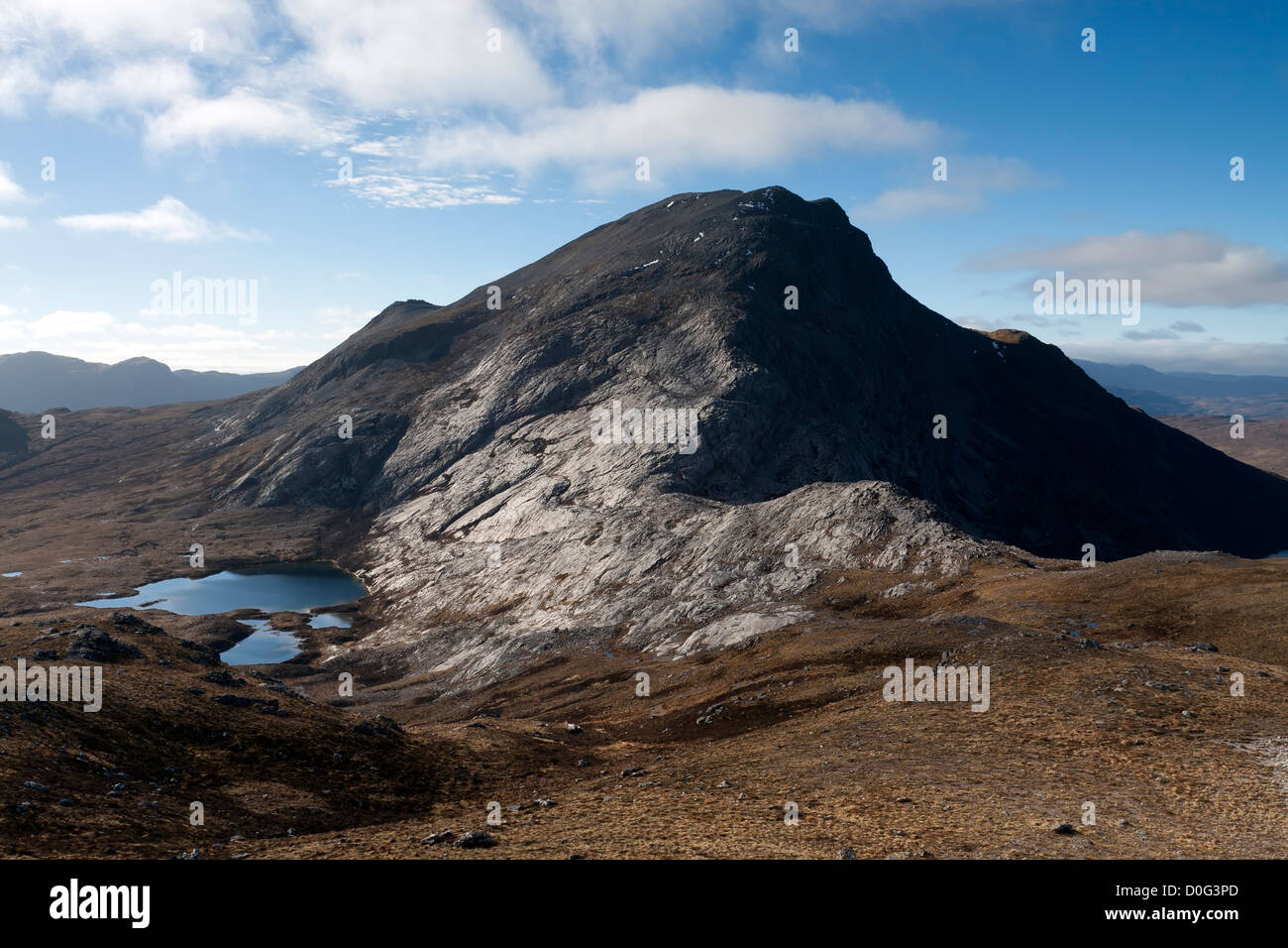 Ein Ruadh-Stac, North West Highlands, Schottland, UK Stockfoto