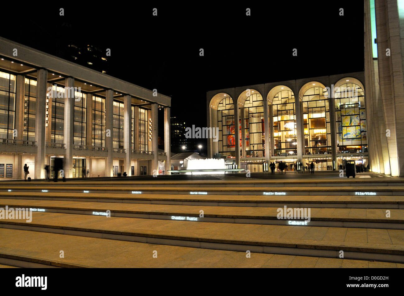 Das renovierte Lincoln Center Performing Arts Center, Broadway, New York City, USA, Stockfoto