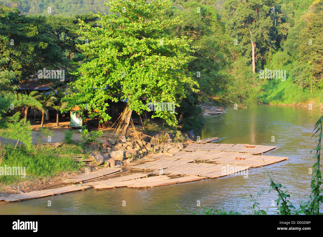 Mae Taeng River Adventures Stockfoto