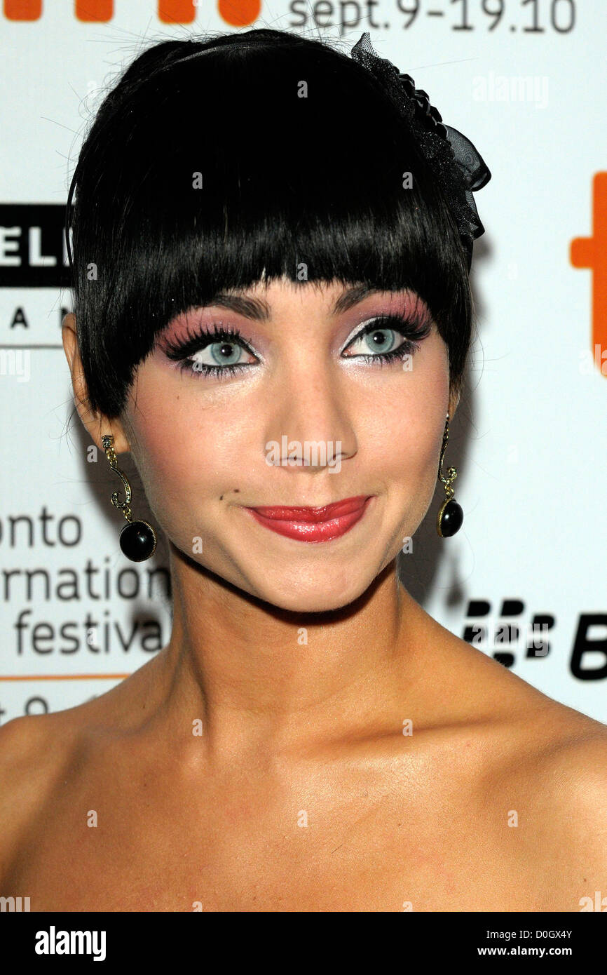 Ksenia Solo der th Toronto International Film Festival'Black Schwan ' Ankunft in der Roy Thomson Hall premiere. Toronto, Stockfoto
