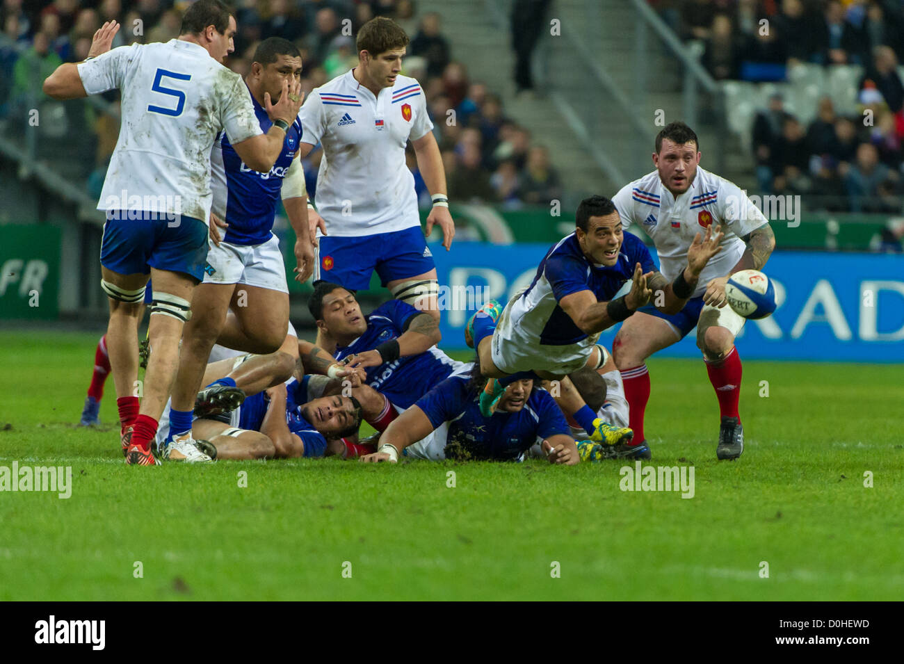 Rugby, französische Nationalmannschaft Stockfoto