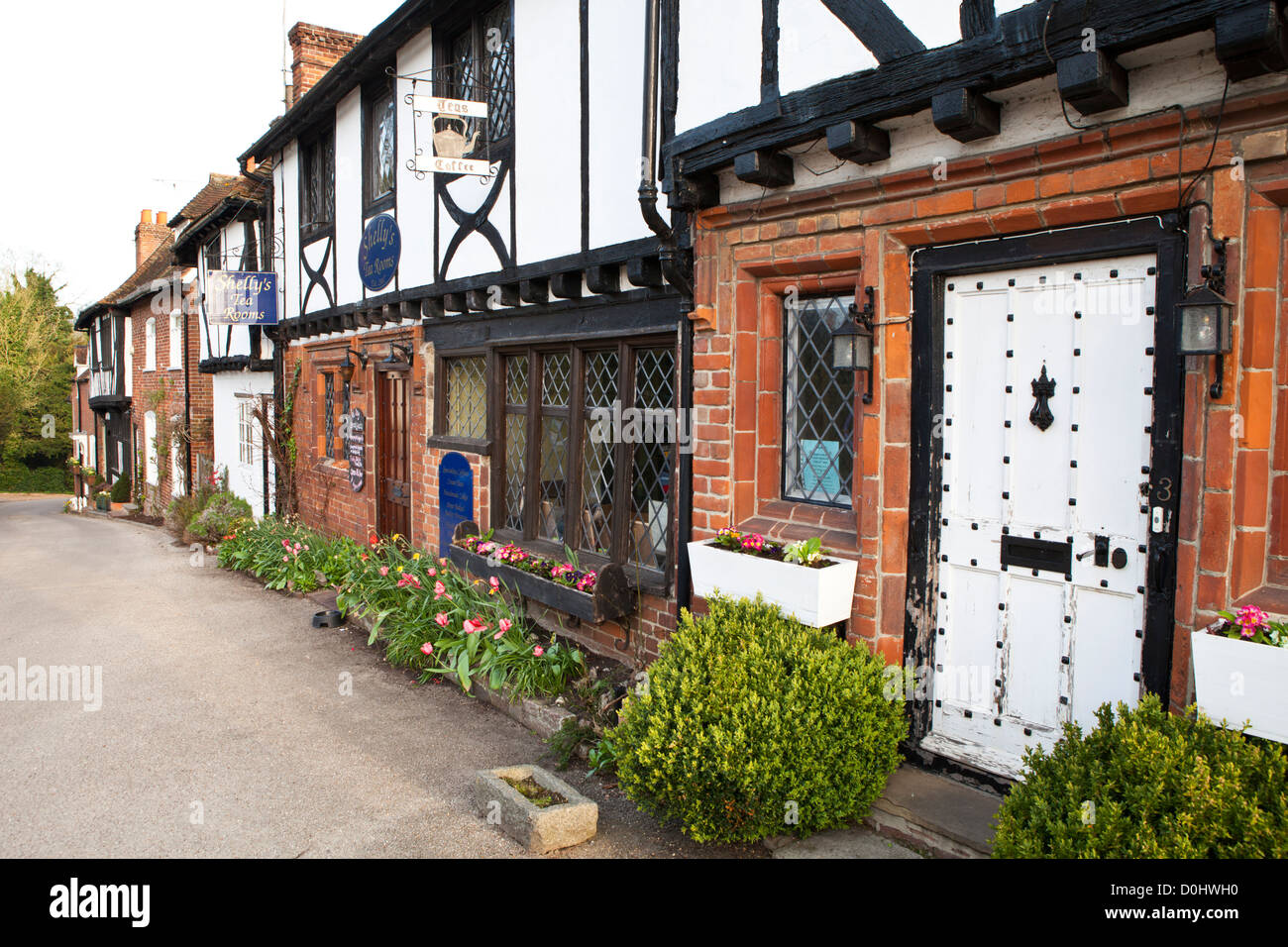 Ein Blick auf die alten englischen Dorf Chilham. Stockfoto