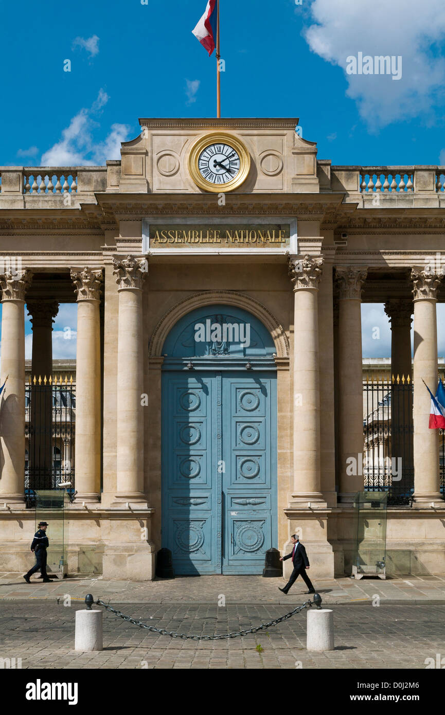 Assemblée nationale, Paris, Frankreich Stockfoto