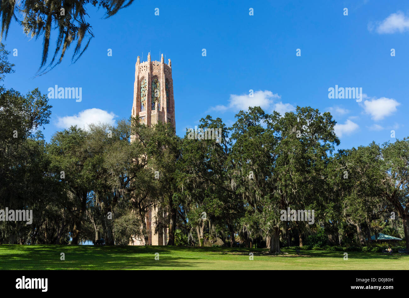 Singing Tower, Bok Tower Gardens, Lake Wales, Polk County, Zentral-Florida, USA Stockfoto