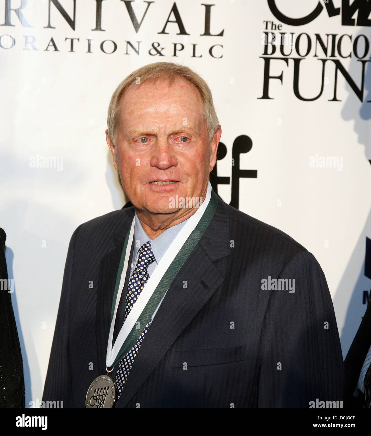 Honoree Jack Nicklaus 25. große Sport Legends Dinner zugunsten der Buoniconti Fund zur Heilung Lähmung statt im The Waldorf Stockfoto