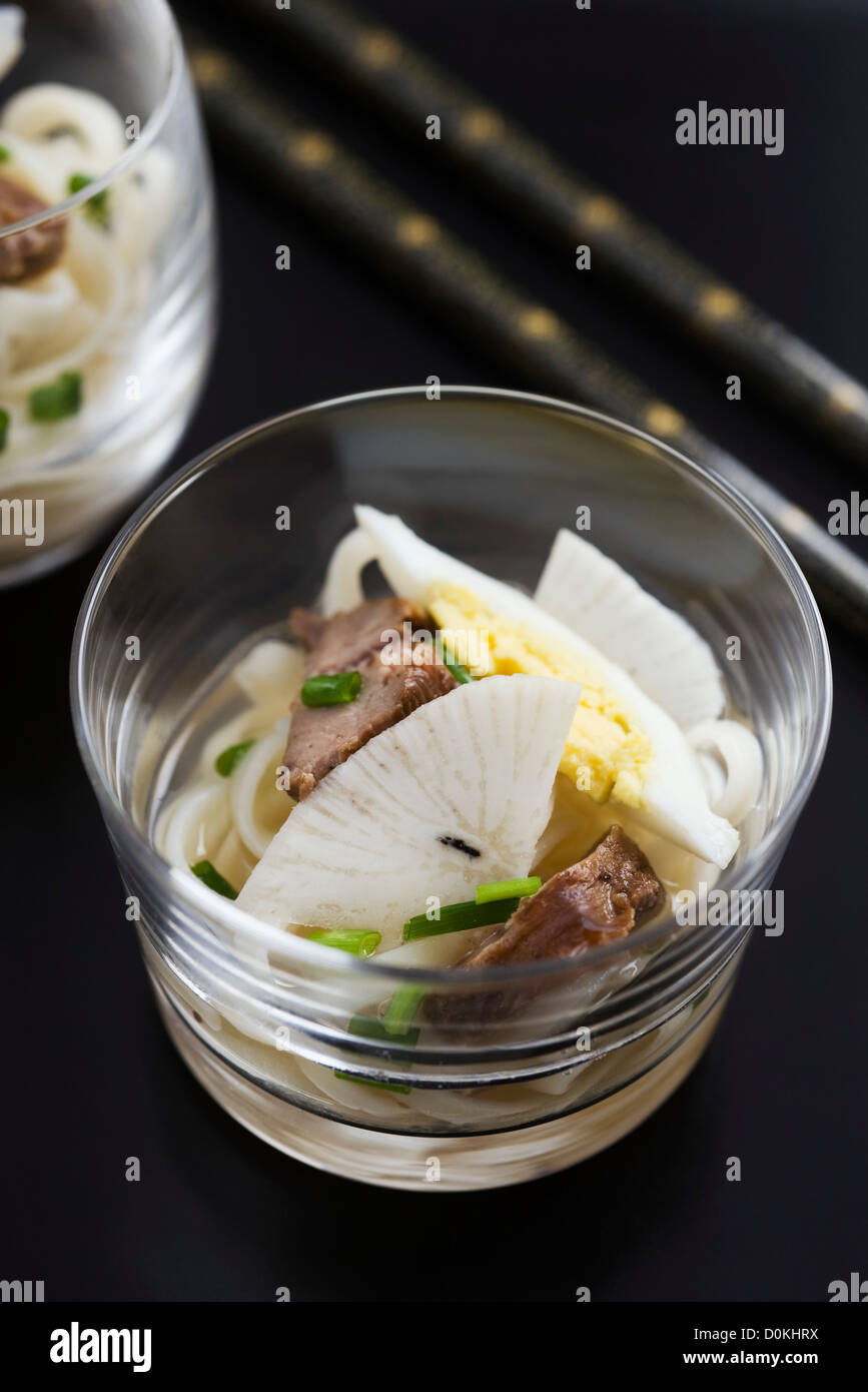 Ramen-Suppe Stockfoto