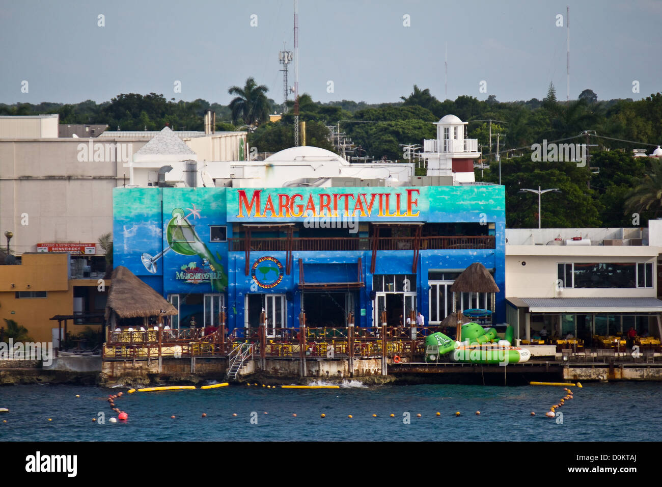 Jimmy Buffets Margaritaville in Cozumel, Mexiko Stockfoto