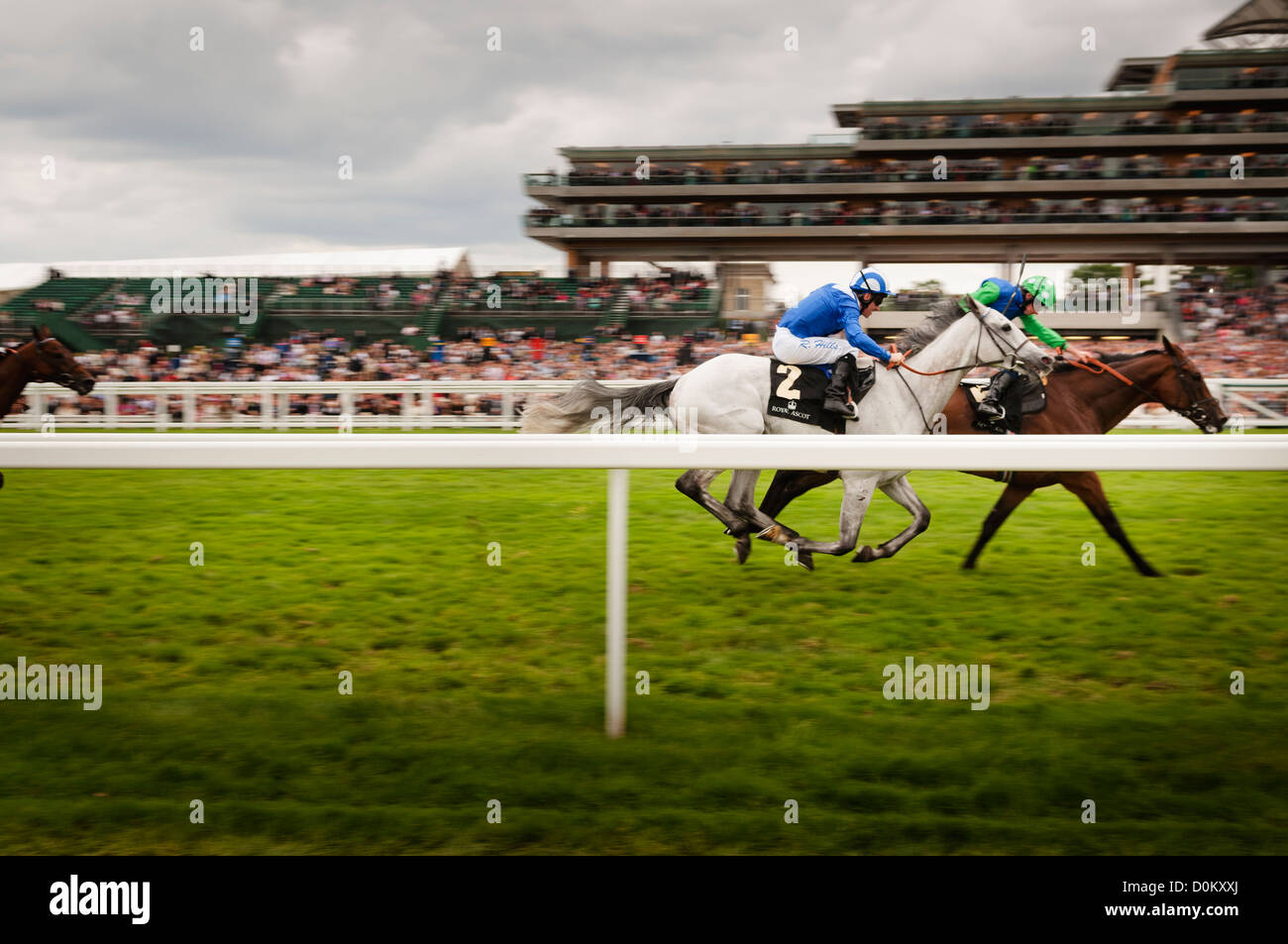 Pferderennen Royal Ascot. Stockfoto