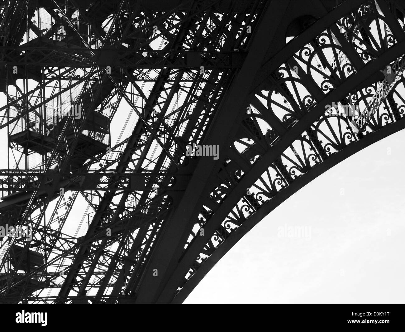 Paris, Eiffelturm, Tour Eiffel, Frankreich Stockfoto