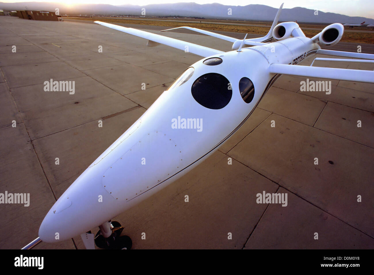 Burt Rutan Proteus Flugzeuge Stockfoto