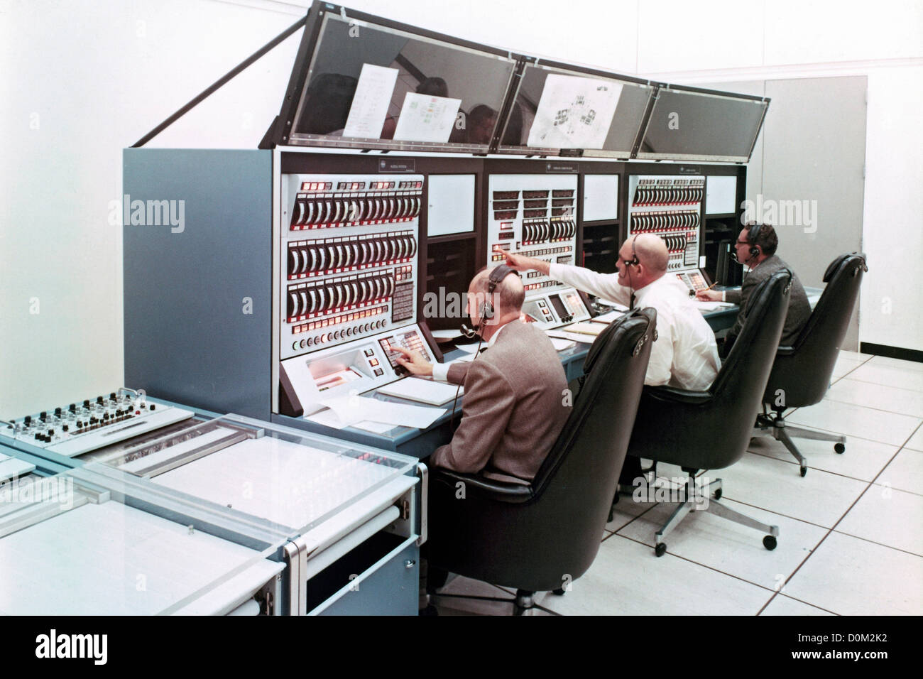 Die Simulation Kasse Training System (SCATS) bietet realistische Simulation bemannte Raumfahrtmissionen Flight Crew Flug Stockfoto