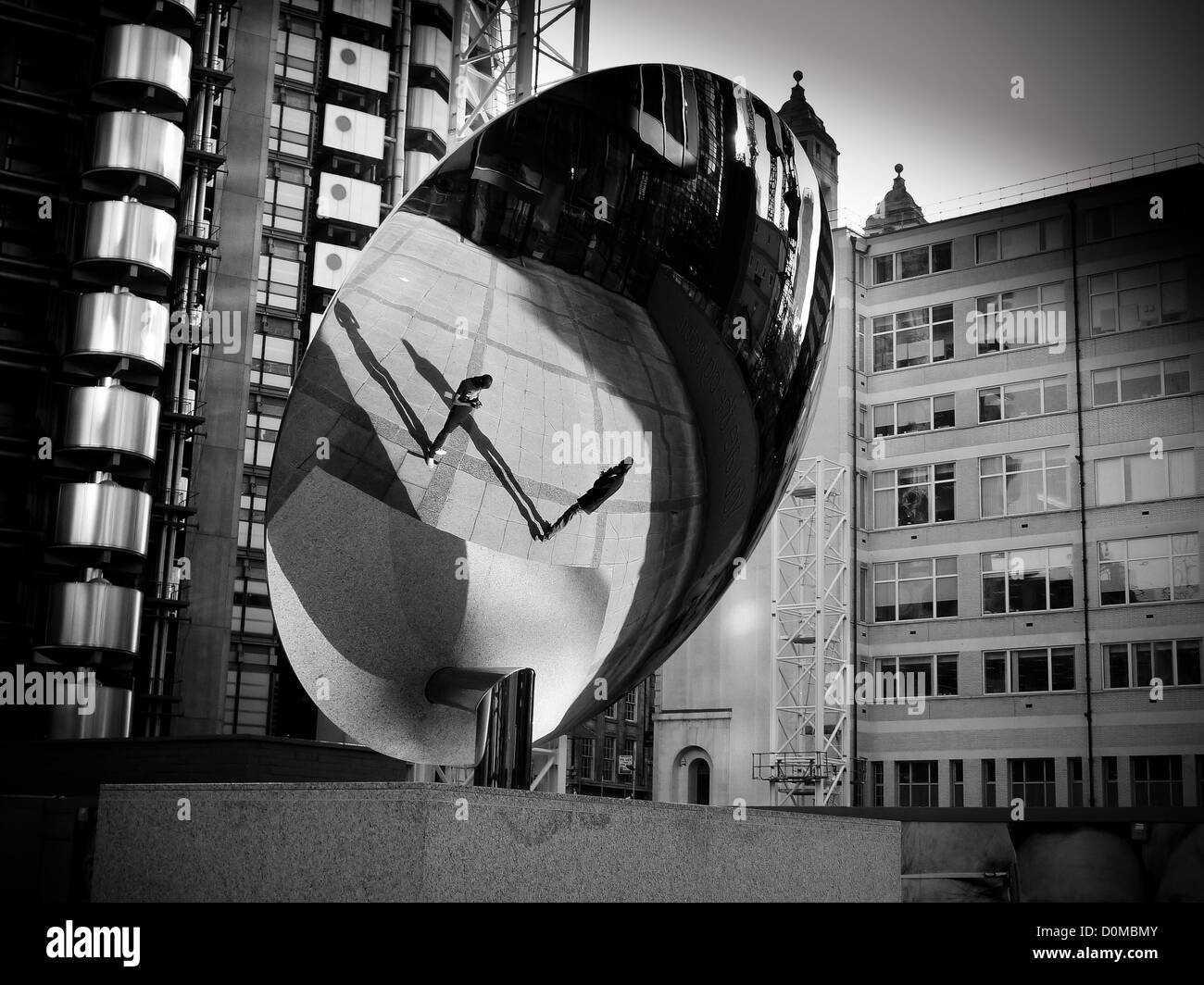 Kunst in der City of london Stockfoto