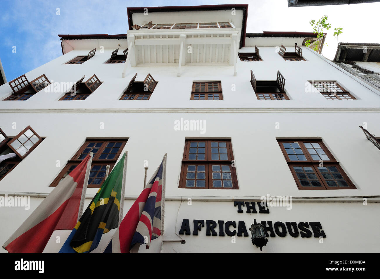 Africa House Hotel in Stone Town, Sansibar, Tansania, Ostafrika Stockfoto