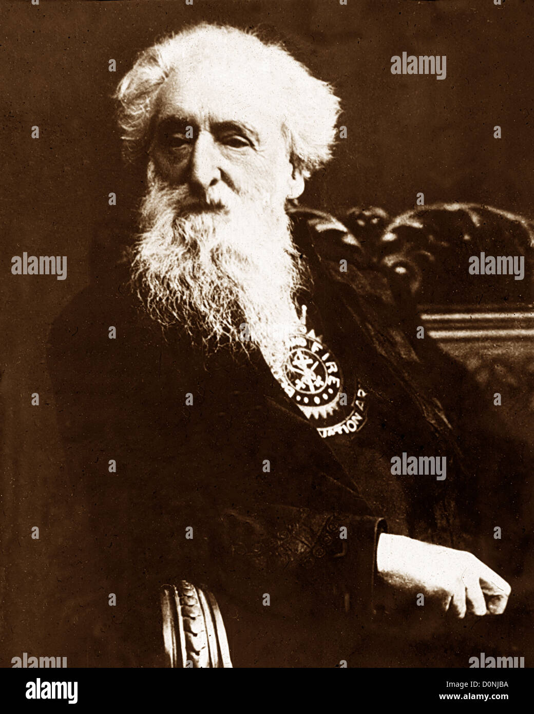 General William Booth Gründer der Heilsarmee Stockfoto
