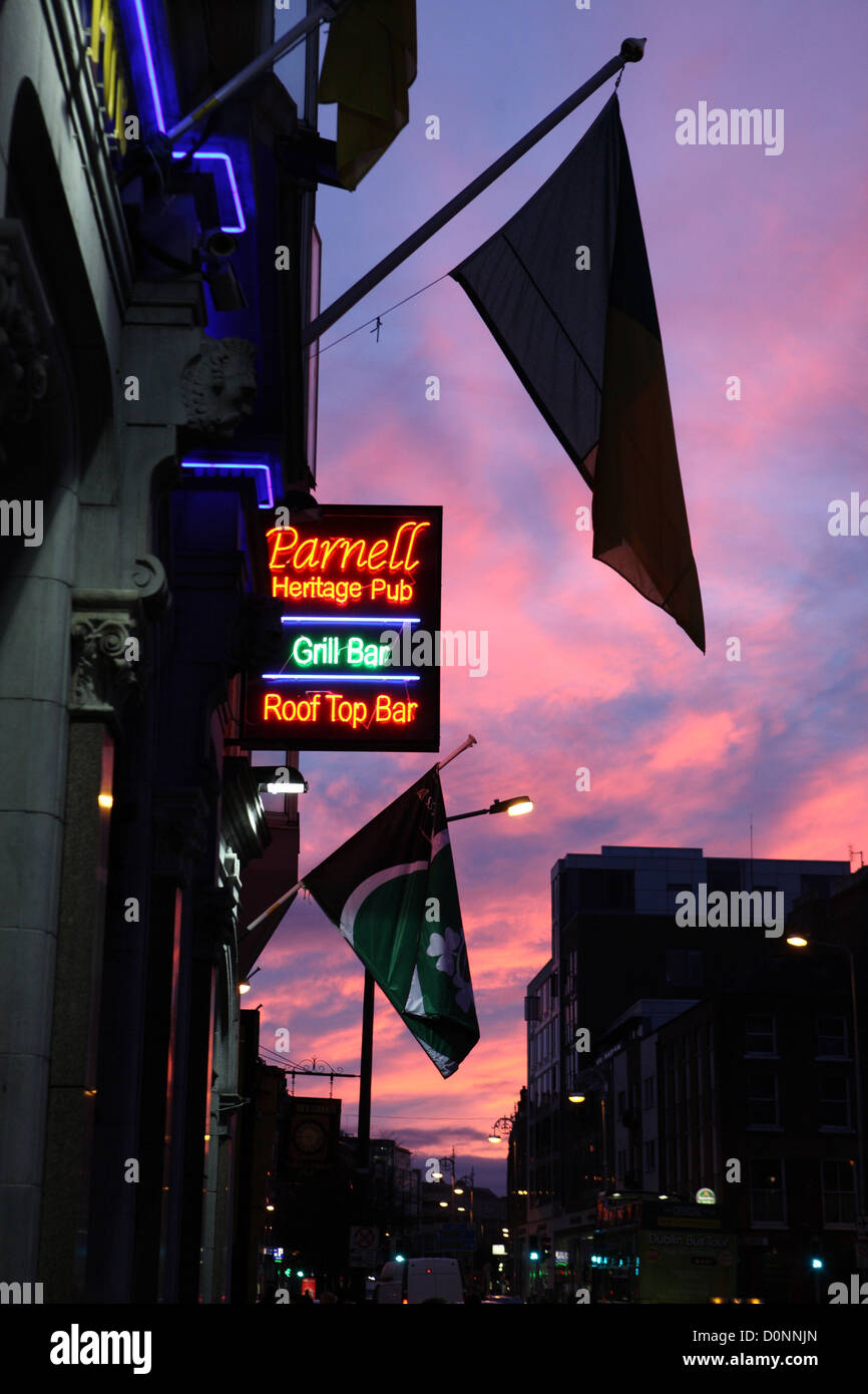 Parnells Bar Dublin Stockfoto