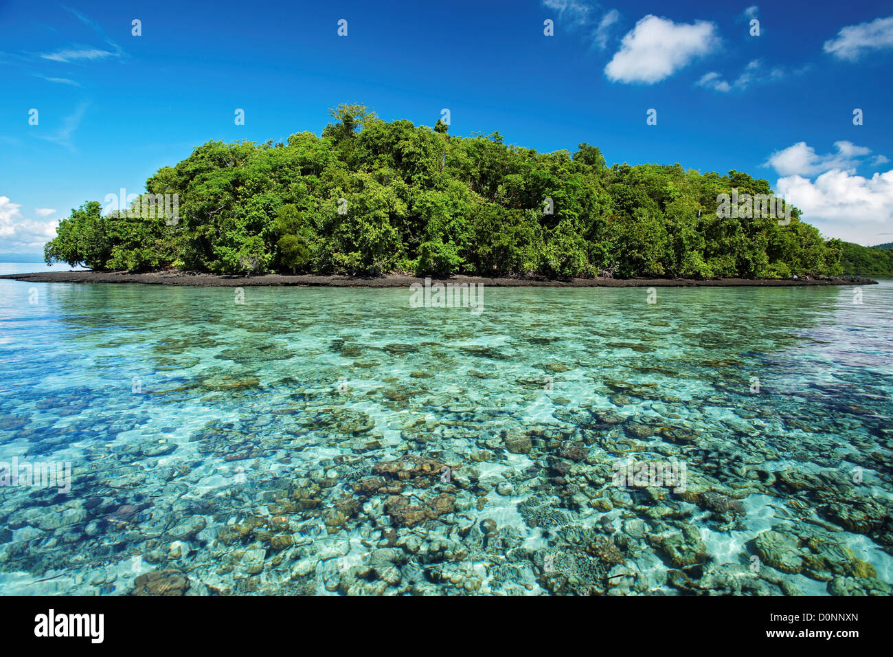 Die Insel Bukubang Stockfoto