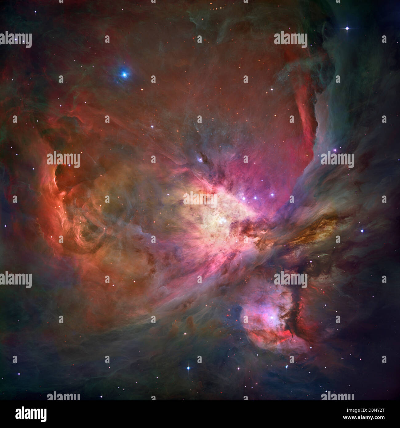 Die erstaunliche Orion-Nebel Stockfoto