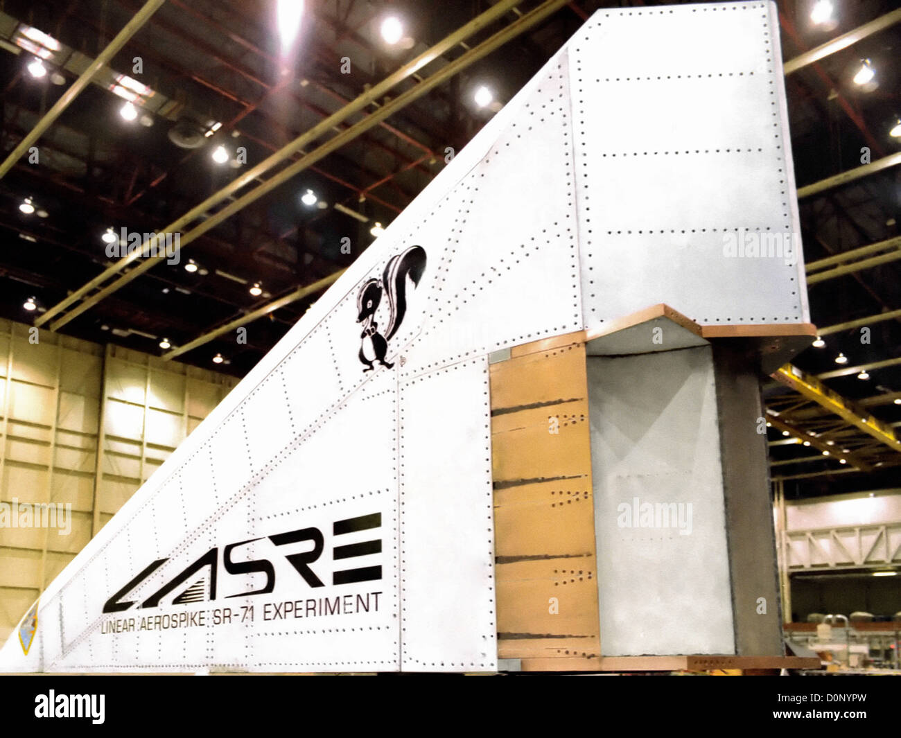 Linear Aerospike SR-71 Experiment (LASRE) Stockfoto