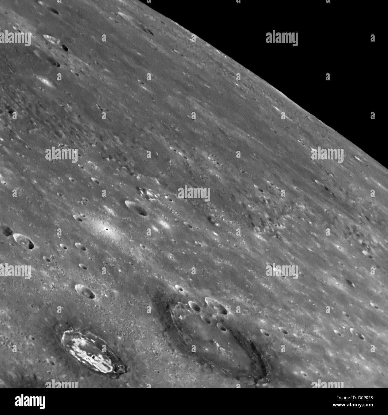 Caloris-Becken von MESSENGER Stockfoto