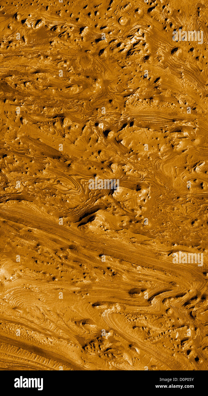 Candor Chasma vom Mars Reconnaissance Orbiter Stockfoto