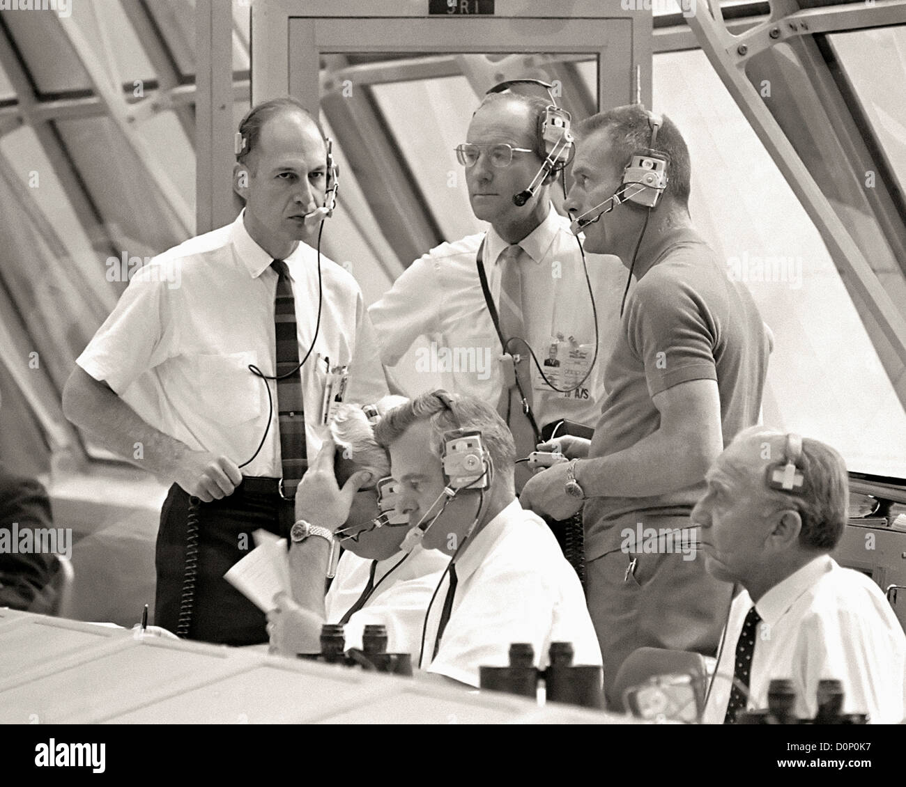 Mission Control Room für Apollo 10 Stockfoto