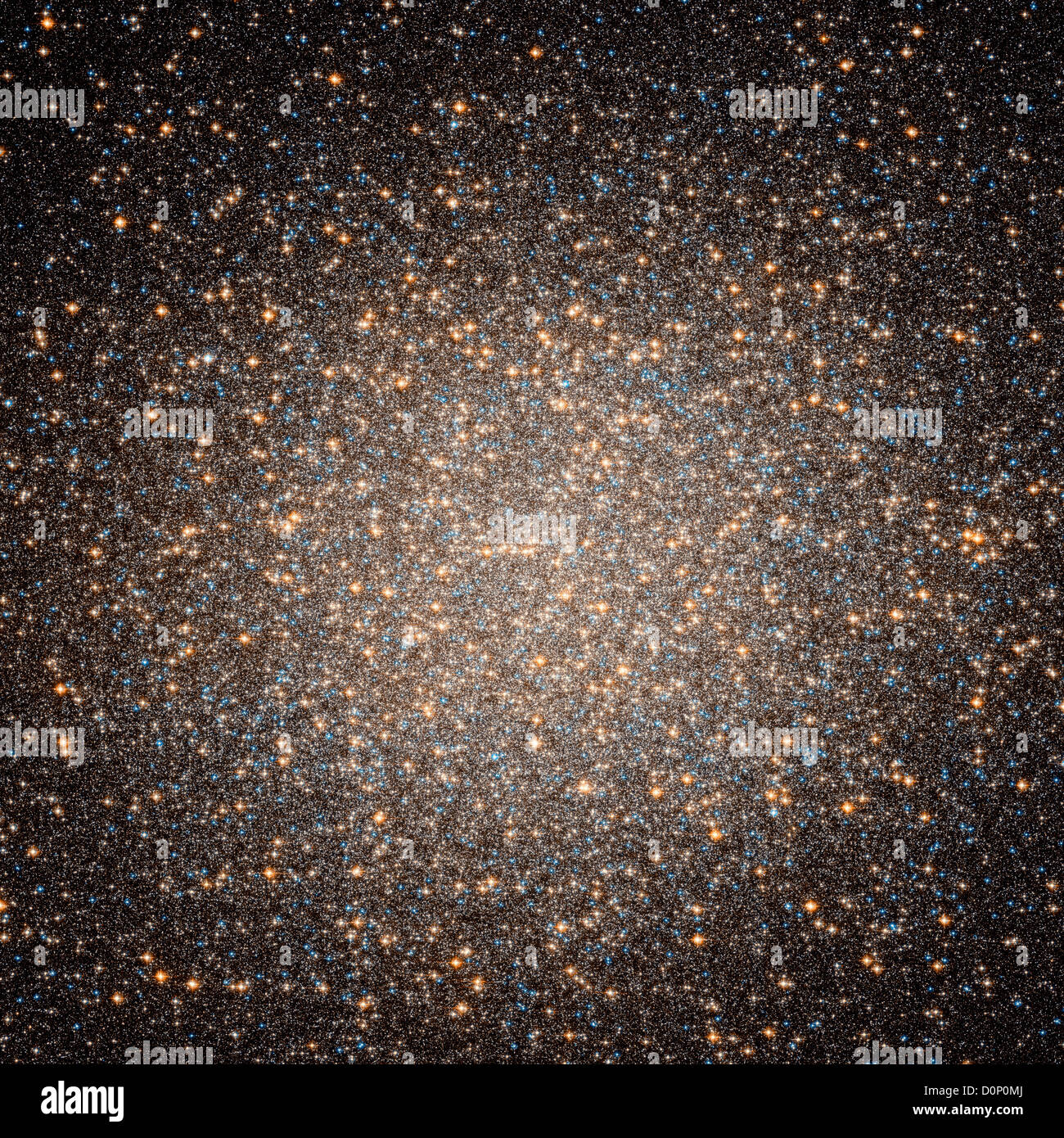 Kugelsternhaufen Omega Centauri Stockfoto
