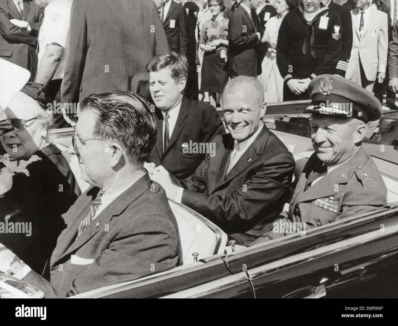 Parade für John Glenn Stockfoto